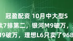 冠盈配資 10月中大型SUV榜單：鈦7排第二，銀河M9破萬，理想L6只賣了9680輛